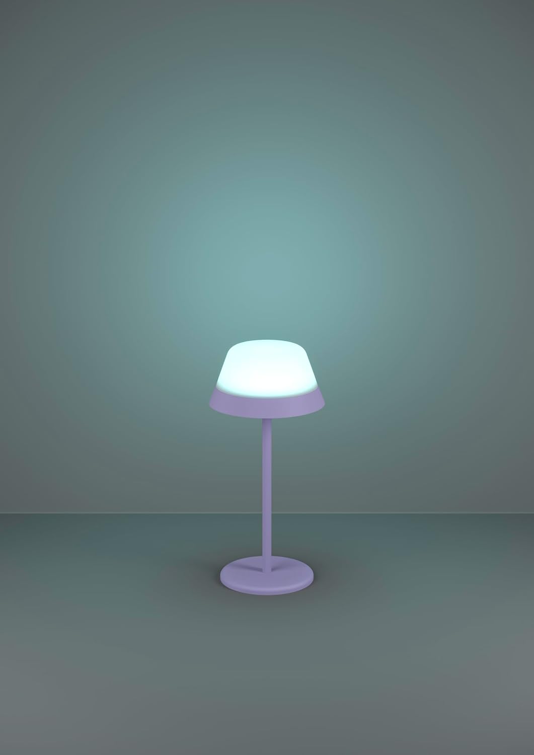 Eglo - Meggiano Table Lamp - Purple/White