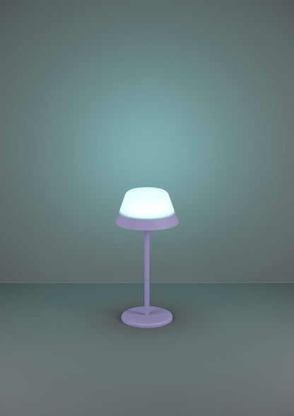 Eglo - Meggiano Table Lamp - Purple/White