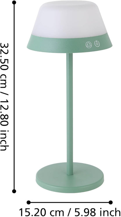 Eglo - Meggiano Table Lamp - Green/White