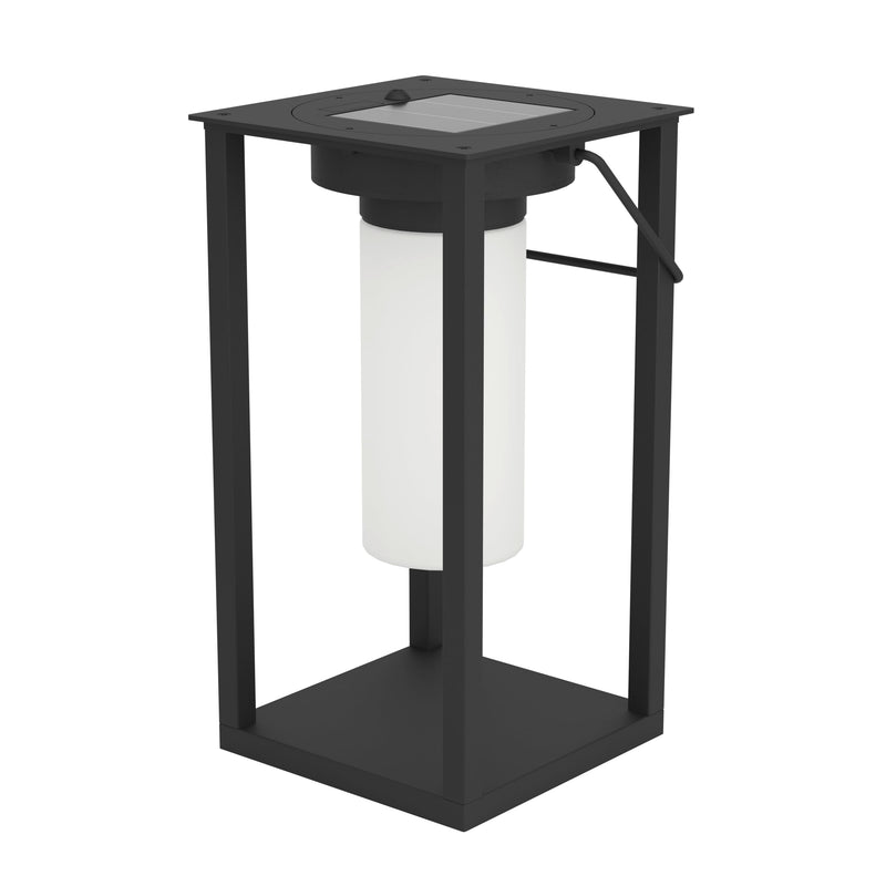 Eglo - Usigni Solar Lantern - Black/White