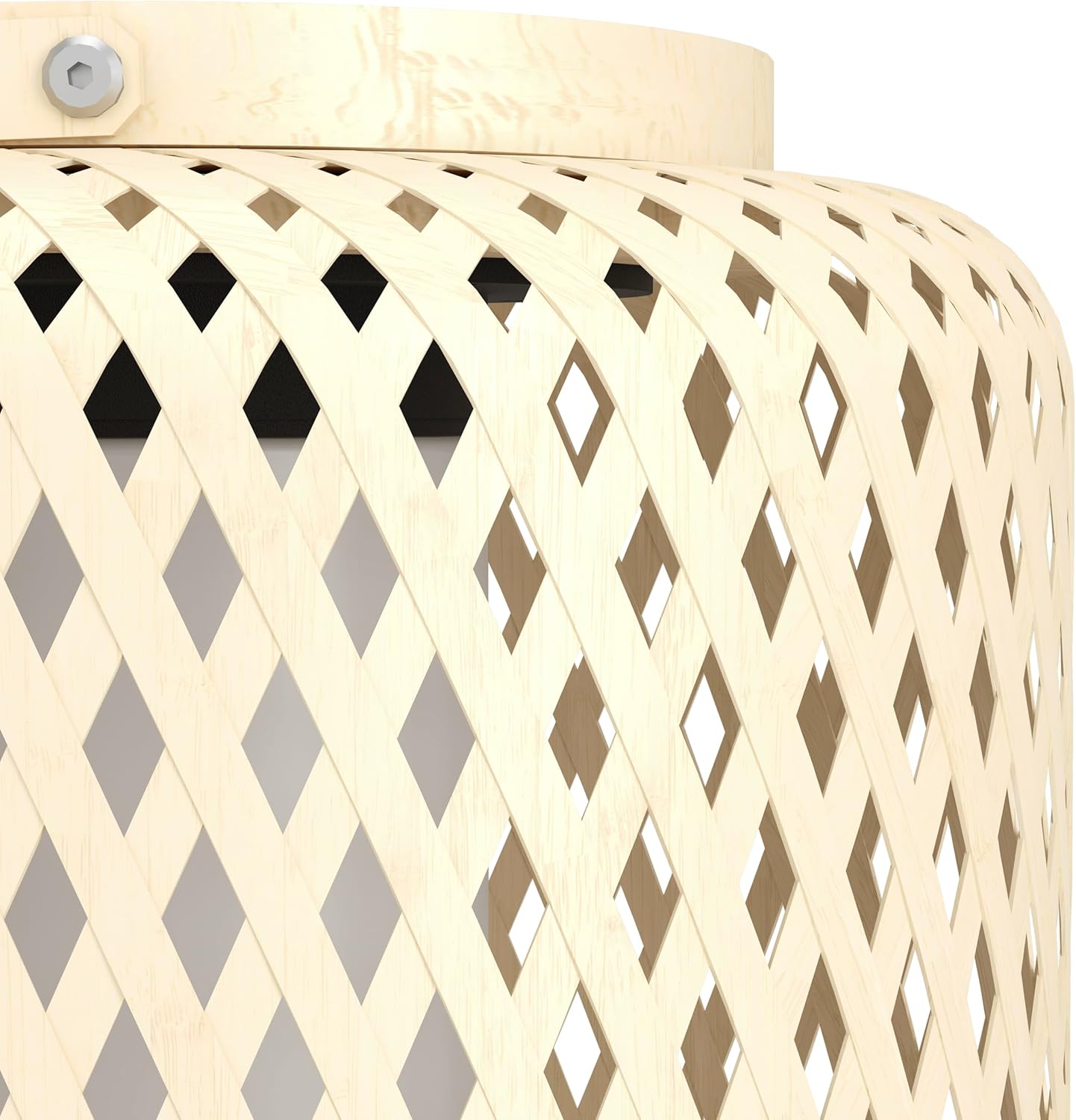 Eglo - Marliano Solar Lantern - Brown/White