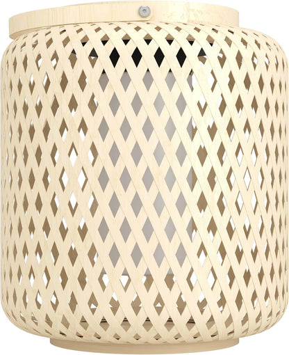 Eglo - Marliano Solar Lantern - Brown/White