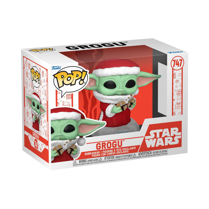 Funko Pop! Star Wars: Mandolorian - Grogu (Santa