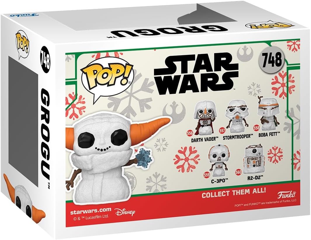 Funko Pop! Star Wars: Mandolorian - Grogu (Snowman