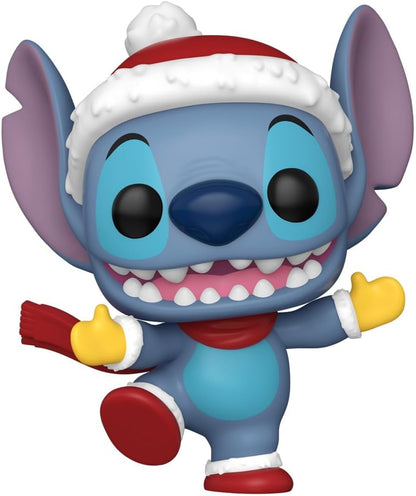 Funko Pop! Disney: Stitch Holiday - Stitch With Hat - Lilo and Stitch - Collectable Vinyl Figure - Gift Idea - Official Merchandise - Toys for Kids & Adults - Movies Fans