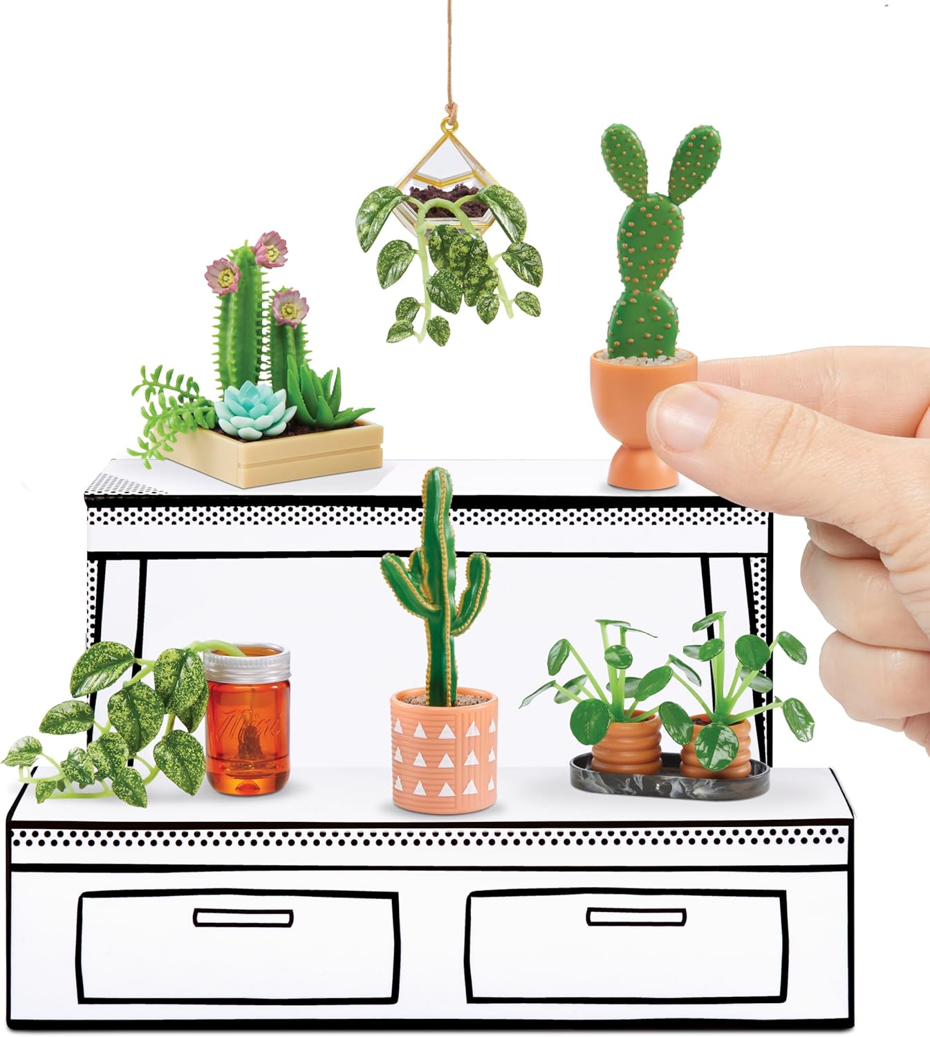 MGA's Miniverse Make It Mini Botanicals - Mini Collectibles, DIY, Crafts, Resin Play, Replica Items, Mini Plants, Bouquets, Garden, For Collectors & Kids Ages 8+, NOT EDIBLE
