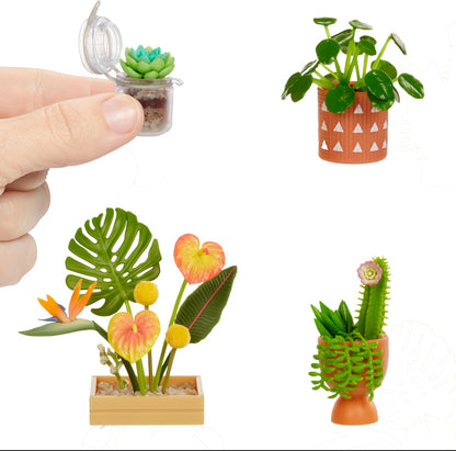 MGA's Miniverse Make It Mini Botanicals - Mini Collectibles, DIY, Crafts, Resin Play, Replica Items, Mini Plants, Bouquets, Garden, For Collectors & Kids Ages 8+, NOT EDIBLE