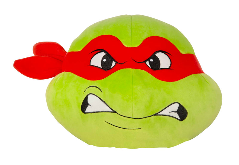 TOMY Club Mocchi Mocchi - Teenage Mutant Ninja Turtles Plush - Raphael Ninja Turtle Plushie - Teenage Mutant Ninja Turtles Toys - Giocattoli da collezione TMNT di peluche per esposizione e decorazione