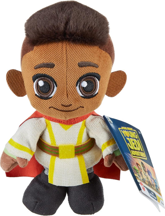 Mattel Star Wars Young Jedi Adventures Plush, Soft Character Dolls, Stuffed Toys Inspired by the Disney+ Animated Series, 8-inch