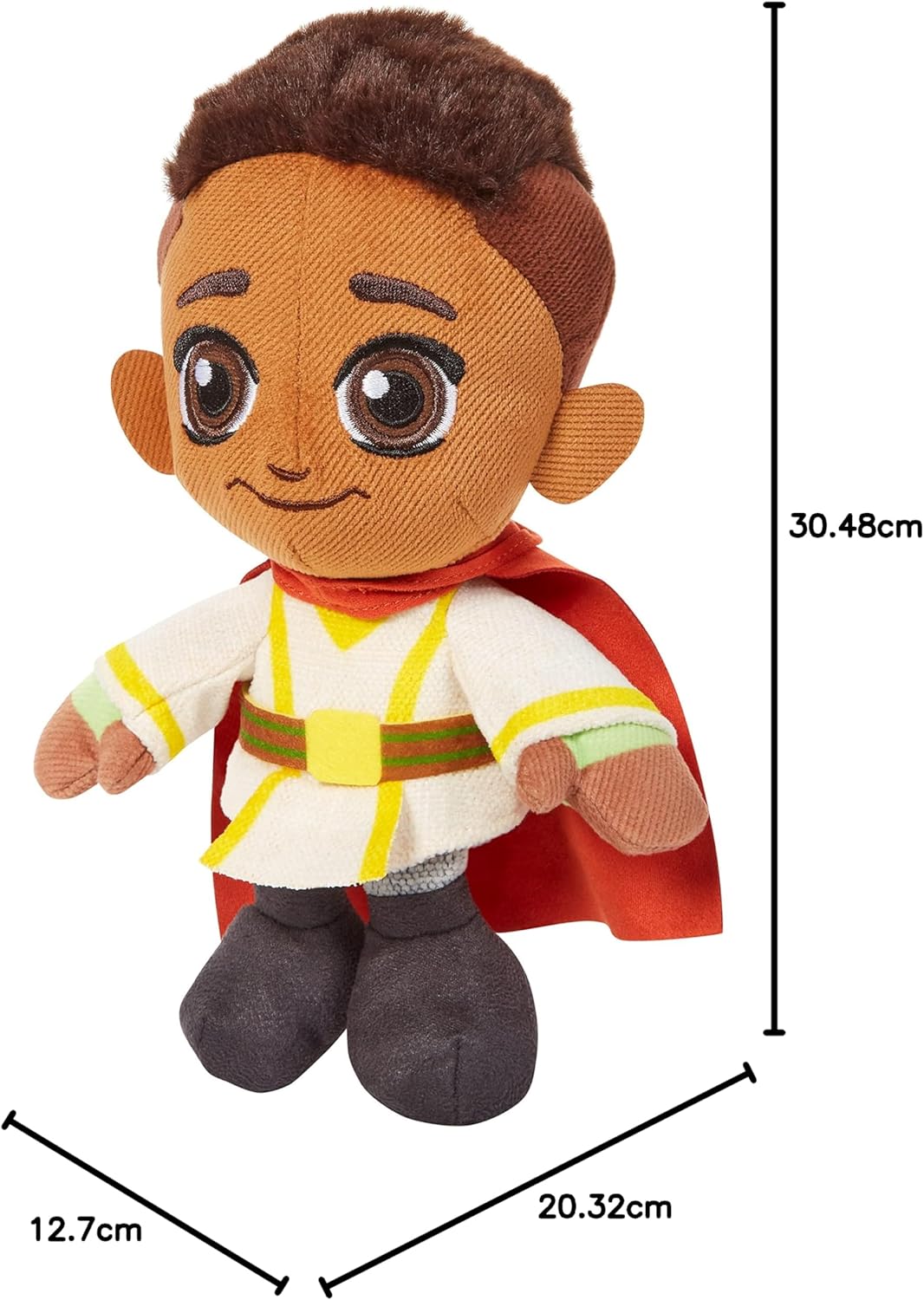 Mattel Star Wars Young Jedi Adventures Plush, Soft Character Dolls, Stuffed Toys Inspired by the Disney+ Animated Series, 8-inch