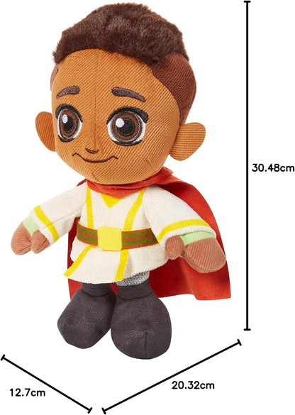Mattel Star Wars Young Jedi Adventures Plush, Soft Character Dolls, Stuffed Toys Inspired by the Disney+ Animated Series, 8-inch