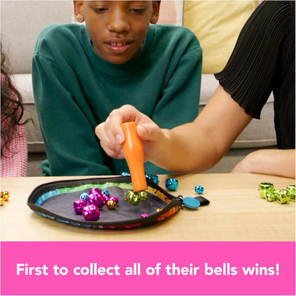Spin Master Games Bellz - Das anziehende Magnetspiel für die ganze Familie, mit praktischer Neoprentasche für das Spielen unterwegs, 2-4 Spieler ab 6 Jahren Alte Variante Neoprentasche