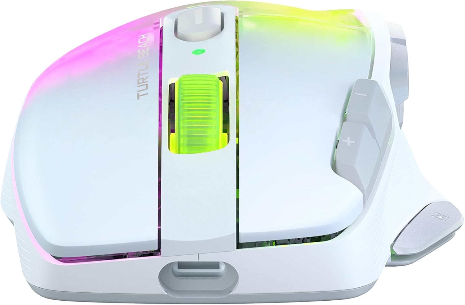 Turtle Beach Kone XP Air – Aanpasbare en ergonomische draadloze gamemuis met RGB-verlichting, optische sensor van 19K DPI, batterijvermogen van 100h, oplaaddock, AIMO RGB-verlichting