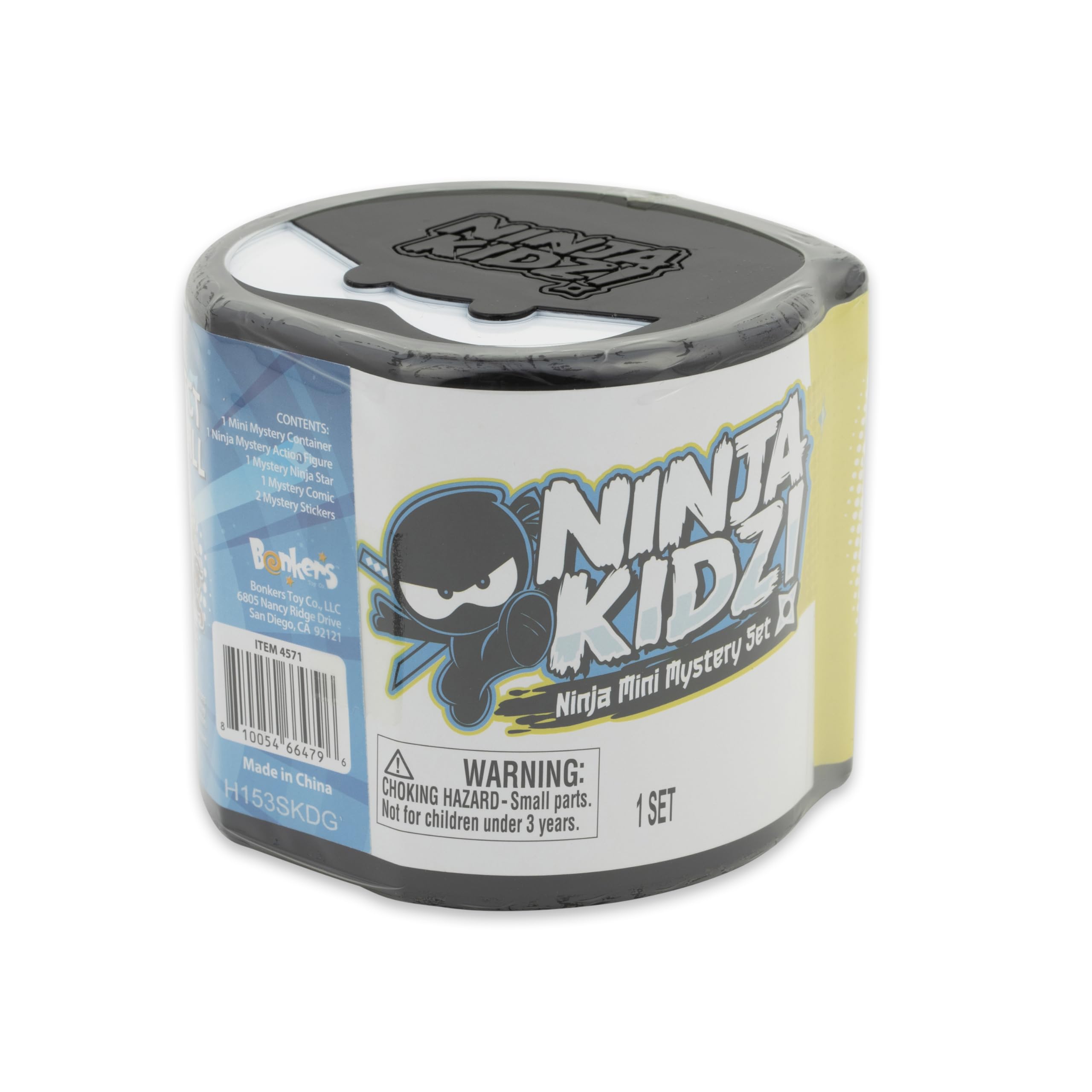Ninja Kidz 4571 Mini Brand NewMini Mystery Set with 5 Exciting Toys to Discover Inside, Officially Licensed Merch, Multicolour