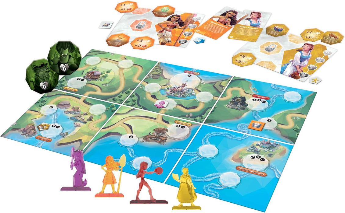Ravensburger Disney Chronicles of Light - Darkness Falls - Immersive Strategy Board Games for Families, Adults and Kids Age 8 Years Up - 2 to 4 Players - 2024