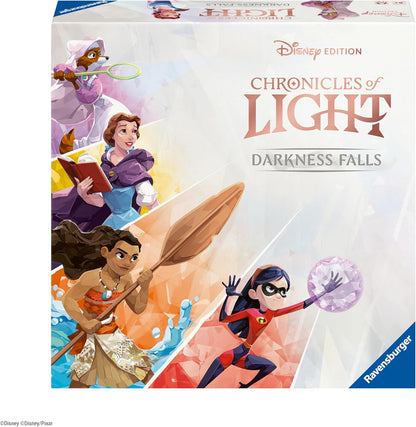 Ravensburger Disney Chronicles of Light - Darkness Falls - Immersive Strategy Board Games for Families, Adults and Kids Age 8 Years Up - 2 to 4 Players - 2024