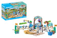 Playmobil 71637 Horses of Waterfall: Modern riding school, including a movable lungeing platform, horse, and extensive riding accessories, sustainable play sets suitable for children ages 5+