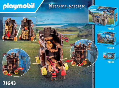 Playmobil - Battle Wagon With Fire Cannon (71643)