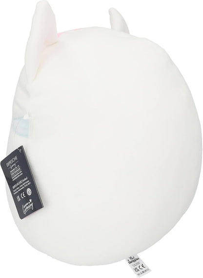 Depesche 13045 Ylvi Swoppies - Knuffelkat in wit, met oplichtend effect, bliksemschicht en spitse oren, ca. 30 cm hoog pluche knuffel