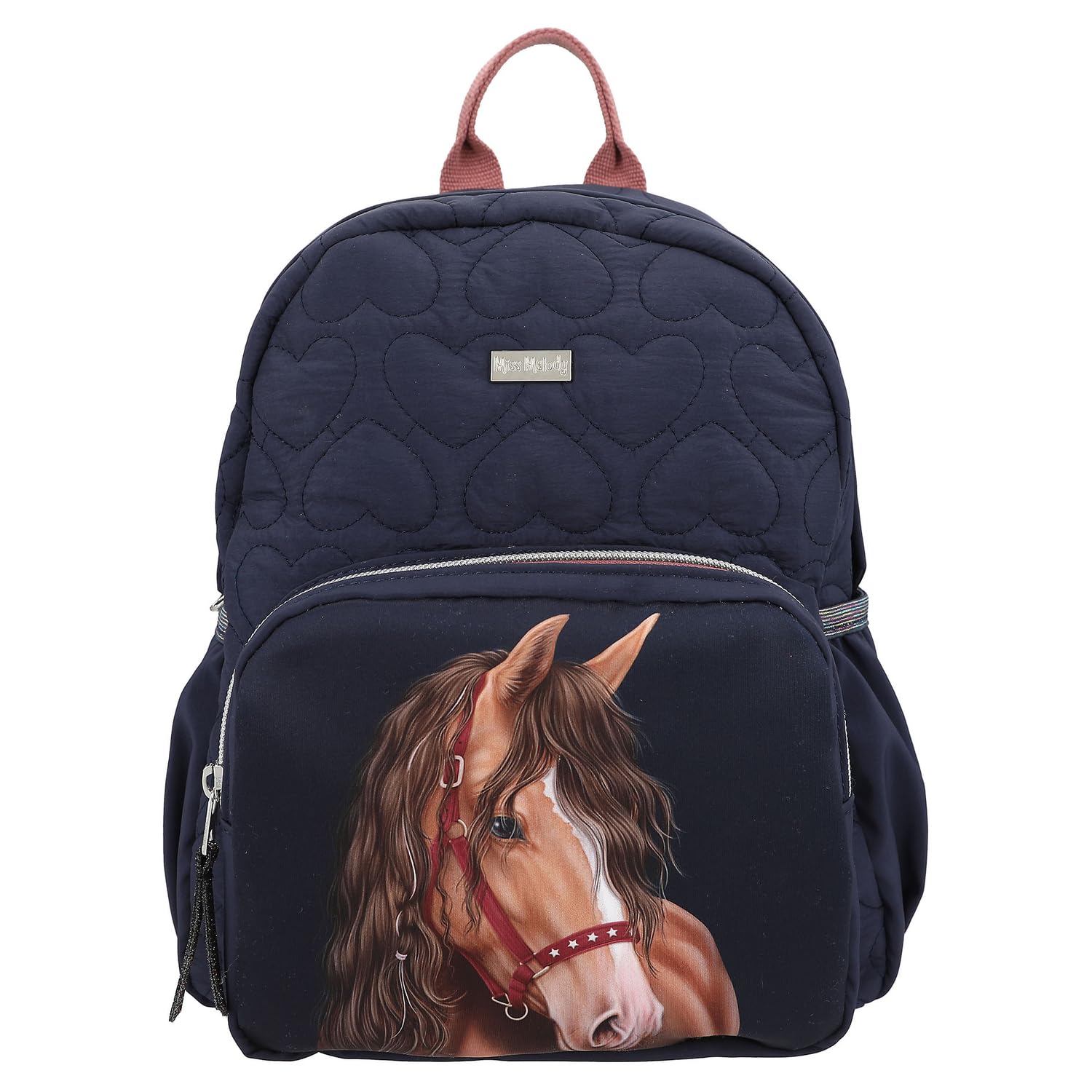 Miss Melody - Backpack With Quilting Glitter Horse ( 0413191 )