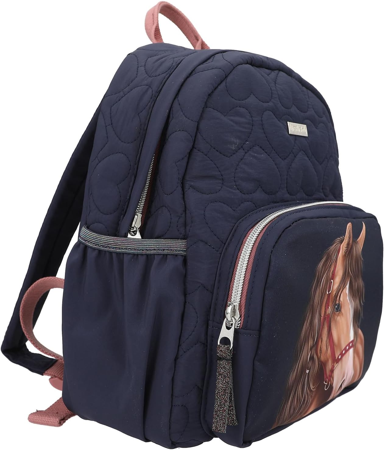 Miss Melody - Backpack With Quilting Glitter Horse ( 0413191 )