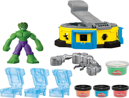 Play-Doh Marvel, Set da Gioco distruggi e schiaccia di Hulk
