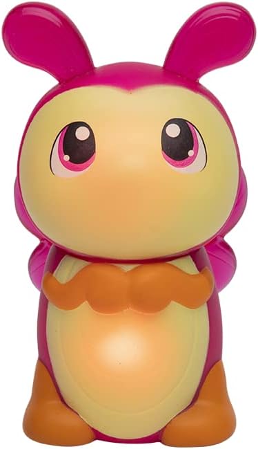 Playskool Glo Friends - Hugbug & Harmony Pop, Push & Roll! - Swan Vehicle - Glowing Bug - SEL Toy - Ages 2+