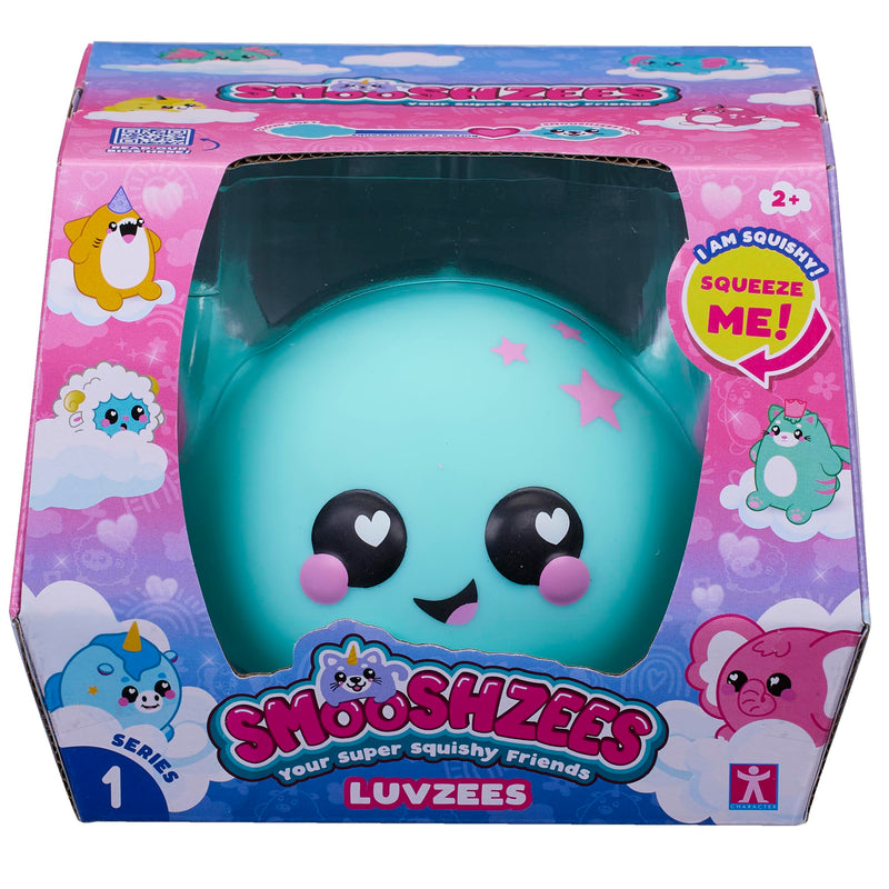Smooshzees Luvzees, Noodle, Green Axolotl, Collectable Characters, Supersoft, Cuddly and Squishy!