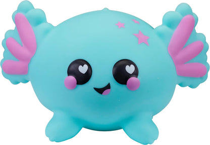 Smooshzees Luvzees, Noodle, Green Axolotl, Collectable Characters, Supersoft, Cuddly and Squishy!
