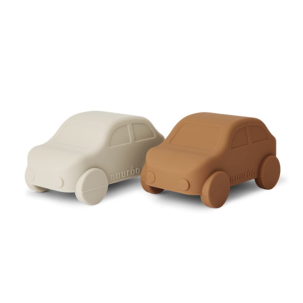 Nuuroo Gry siliconen speelauto, 2 stuks
