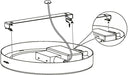 Eglo - Fueva 5 Ceiling - White - 285 Mm