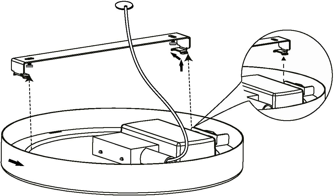 Eglo - Fueva 5 Ceiling - White - 285 Mm