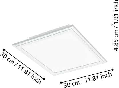 Eglo - Salobrena-Z Panel White 30X30 - Tw - Zigbee, Bluetooth