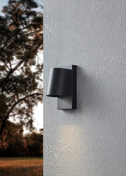 Eglo - Stagnone Outdoor Wall Gu10 400Lm Ip65 - Black