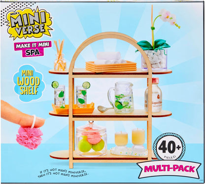 MGA's Miniverse Make It Mini Spa Multipack Target Exclusive, Mini Collectibles, DIY, Really Works, Real Spa Products, NOT Edible, Collectors, 8+