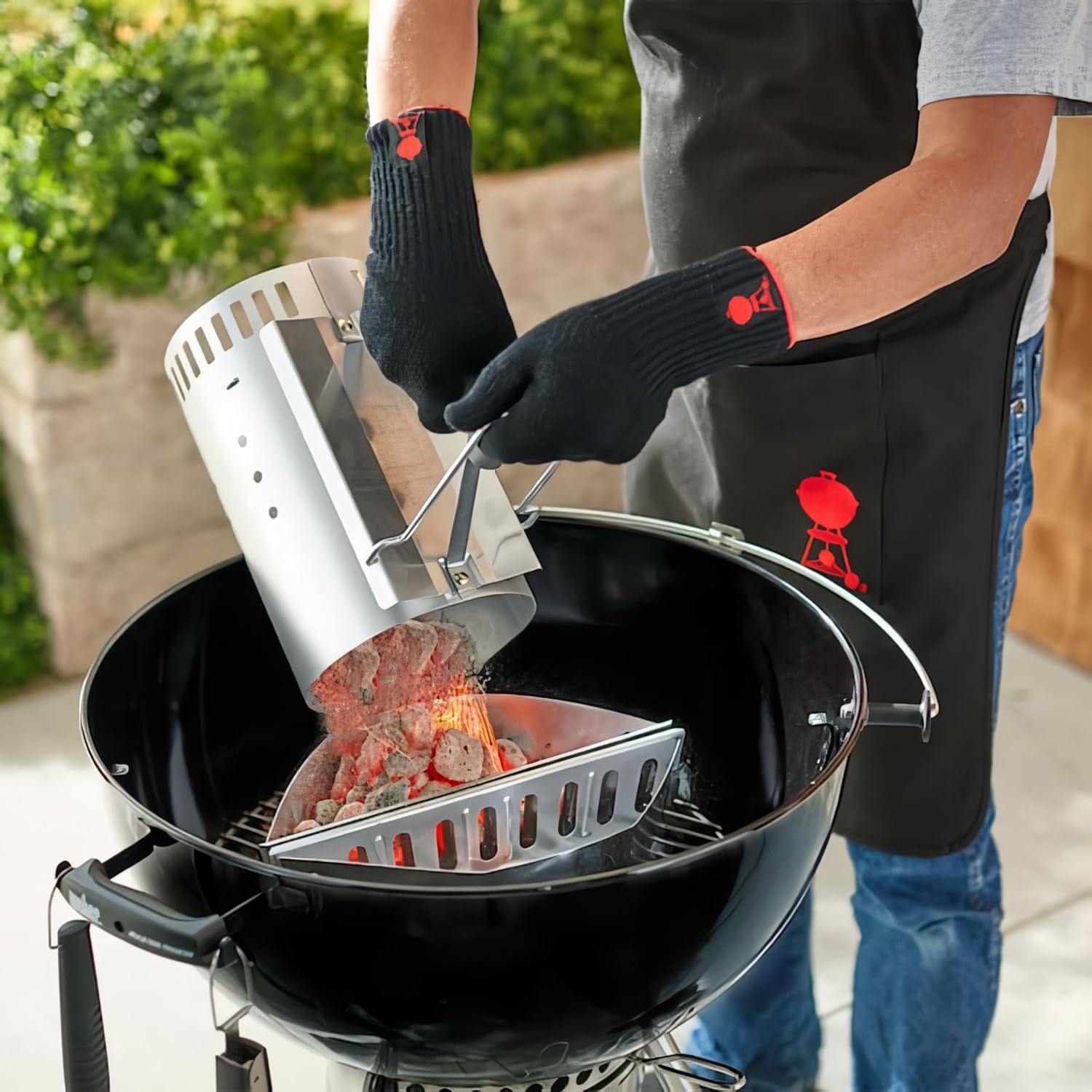 Weber - Rapidfire Brikettenstarterset / Starterset