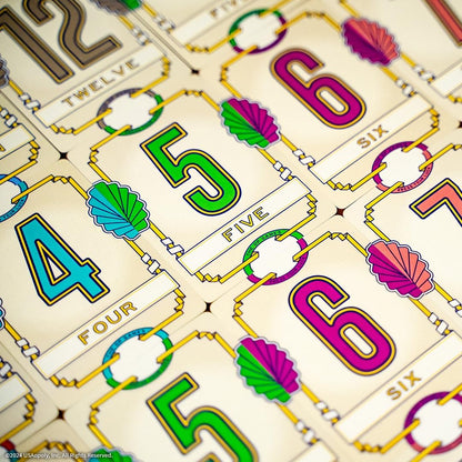 USAopoly | Flip 7 | Party Card Game | Ages 8+ | 3+ Players | 20+ Minutes Playing Time
