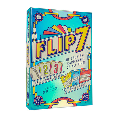 USAopoly | Flip 7 | Party Card Game | Ages 8+ | 3+ Players | 20+ Minutes Playing Time