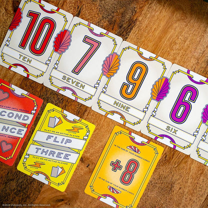 USAopoly | Flip 7 | Party Card Game | Ages 8+ | 3+ Players | 20+ Minutes Playing Time