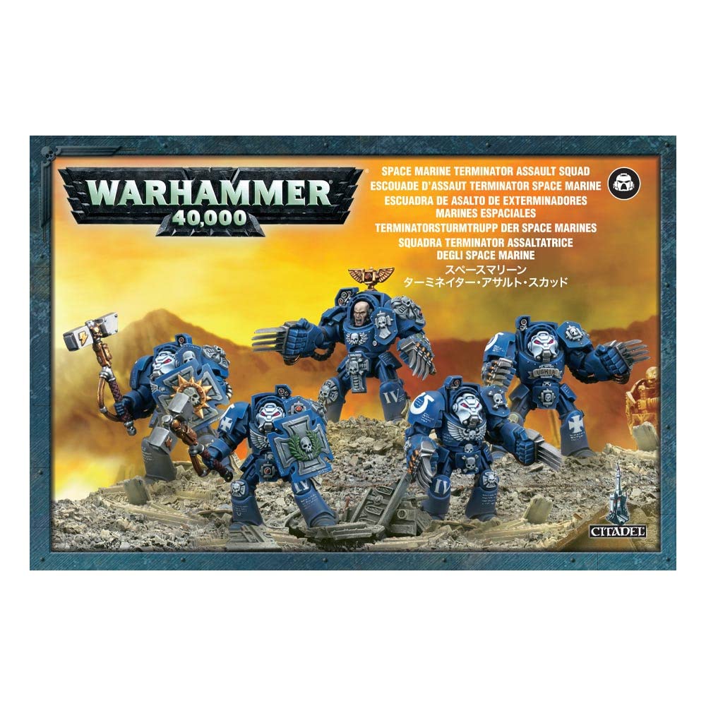 Games Workshop Warhammer 40K (40,000): Space Marines - Terminator Assault Squad