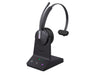 Yealink WH64 Mono Teams - Cuffie con stazione base, ideale per Microsoft Teams, comodo design con un orecchio, riduzione del rumore, porta USB