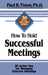 How to Hold Successful Meetings