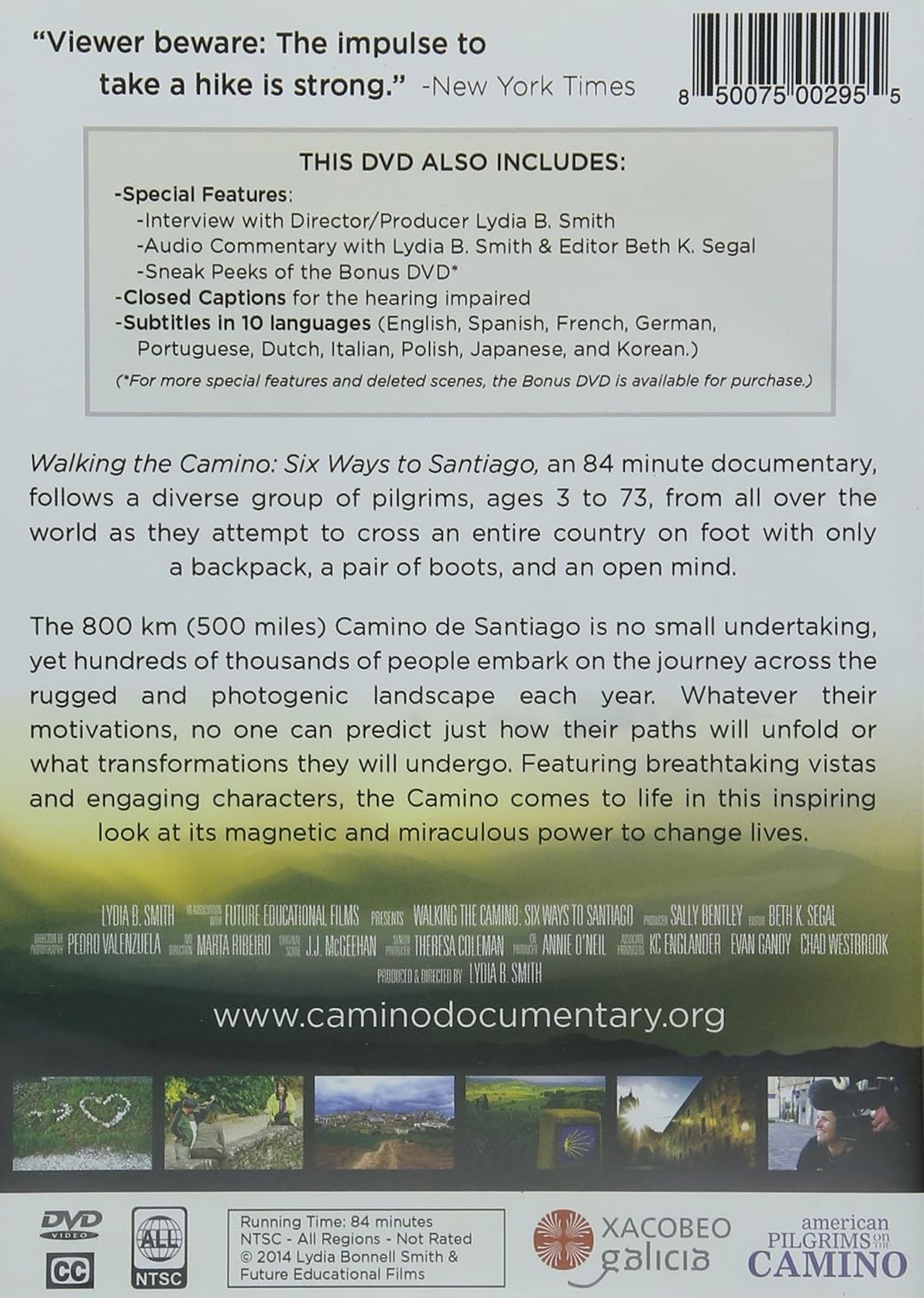 Walking the Camino DVD