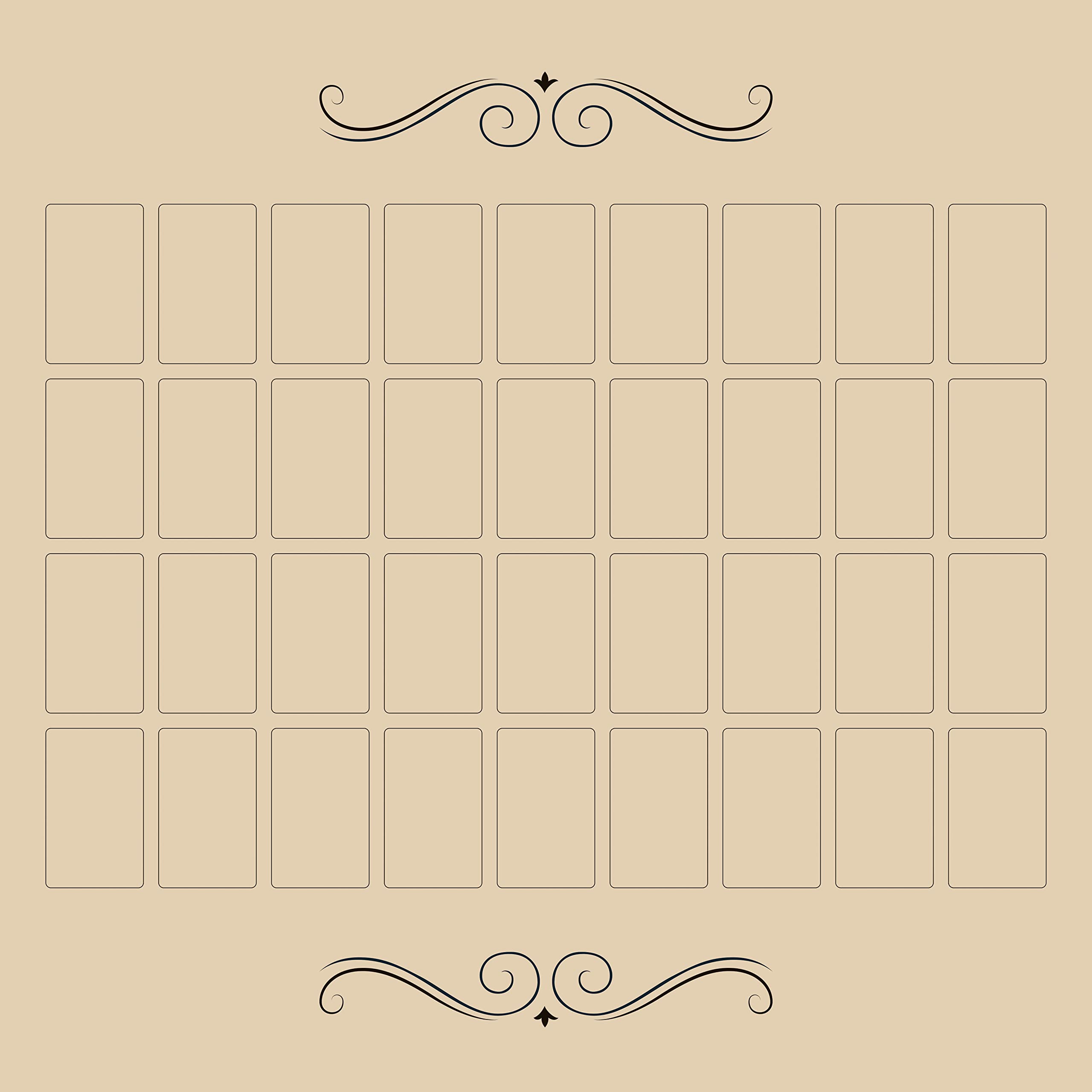 TAPETE GRAND TABLEAUR LENORMAND TAROT CLOTH