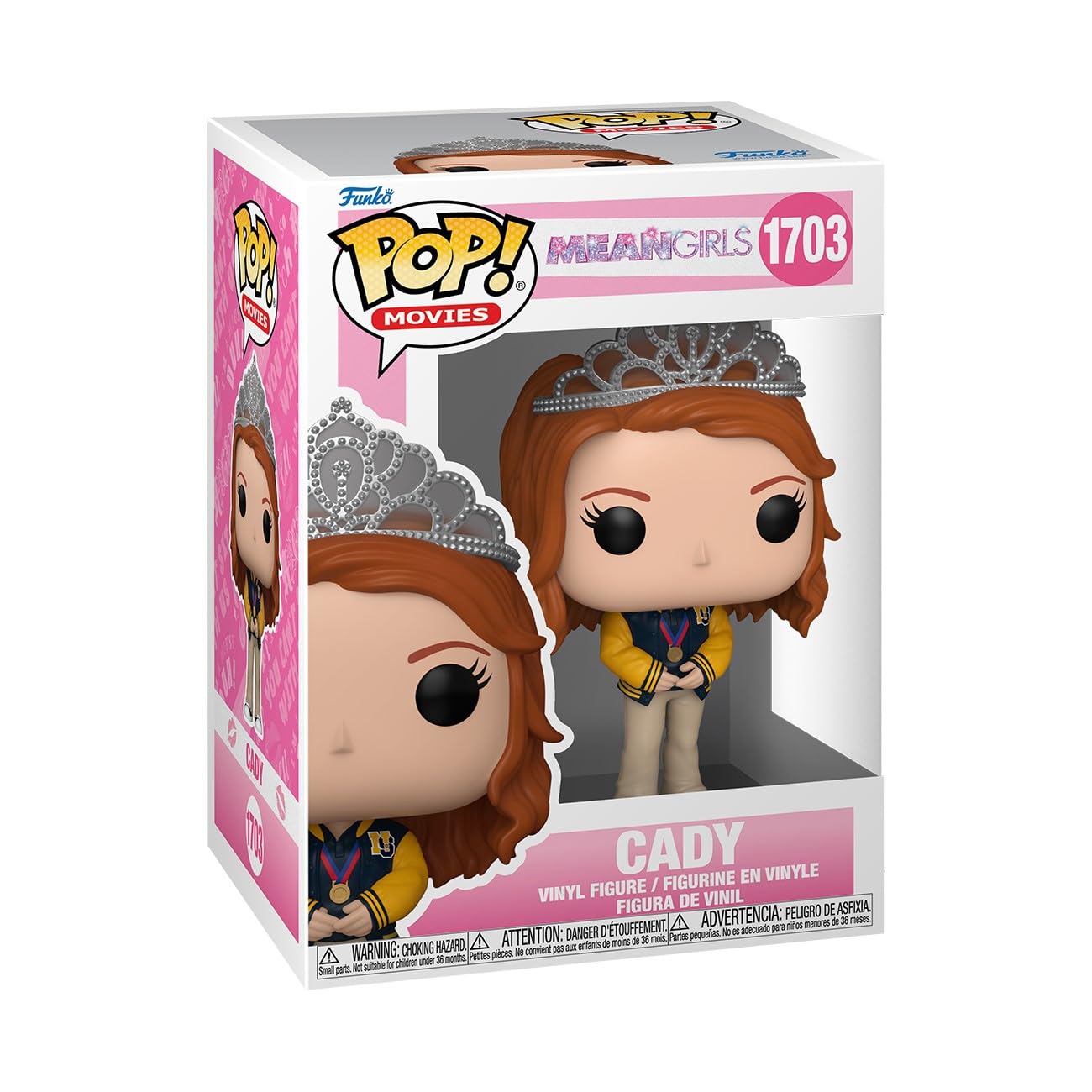 Funko Pop! Movies: Mean Girls – Cady Heron - Keychain - Neuartiger Schlüsselanhänger - Vinyl-Minifigur Zum Sammeln - Strumpffüller - Geschenkidee - Offizielle Handelswaren - Movies Fans - Minifigur