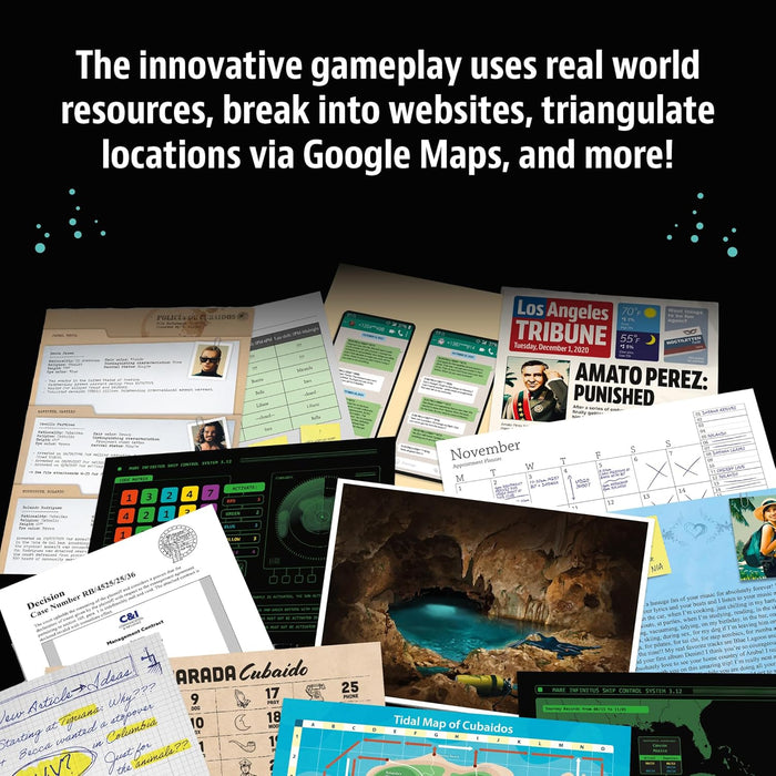 Thames & Kosmos Masters of Crime: Rapture | Murder Mystery Game | Pop Star | Who-Dun-It | Co-op Game | 1+ Players | Ages 16+