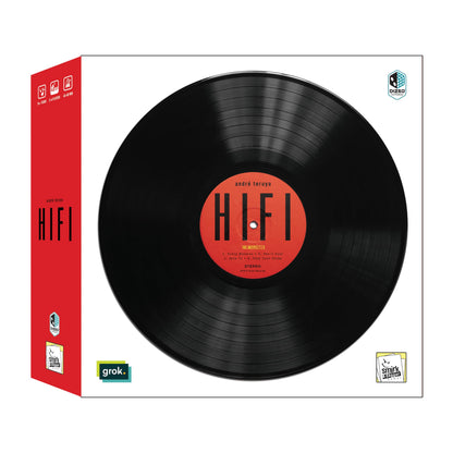 HiFi by Smirk & Dagger – Innovative Board Game with Rotating Action Selector – Mix Tracks and Complete Objectives – Visually Stunning Puzzle Game – Ages 14+, 2 to 4 Players & 45 to 70 Min Playtime