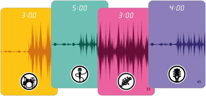 HiFi by Smirk & Dagger – Innovative Board Game with Rotating Action Selector – Mix Tracks and Complete Objectives – Visually Stunning Puzzle Game – Ages 14+, 2 to 4 Players & 45 to 70 Min Playtime
