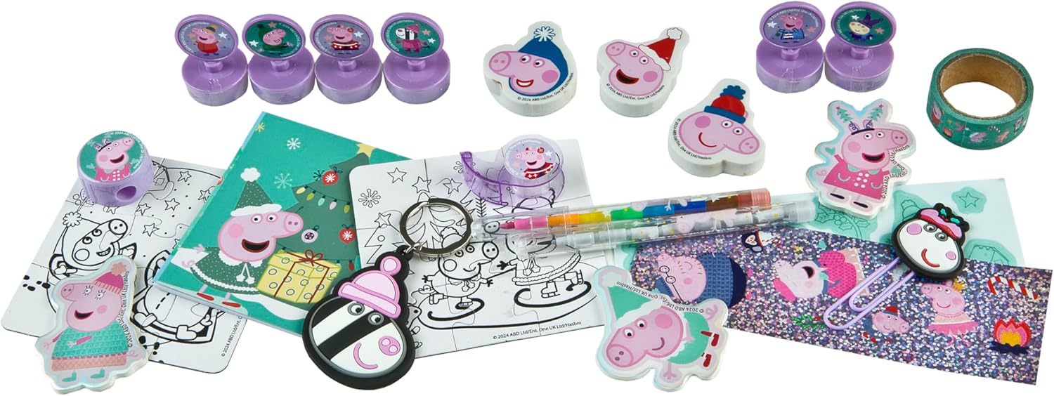 PIPB8027 - Undercover - Peppa Pig - Peppa Wutz Adventskalender für Kinder, mehrfarbig