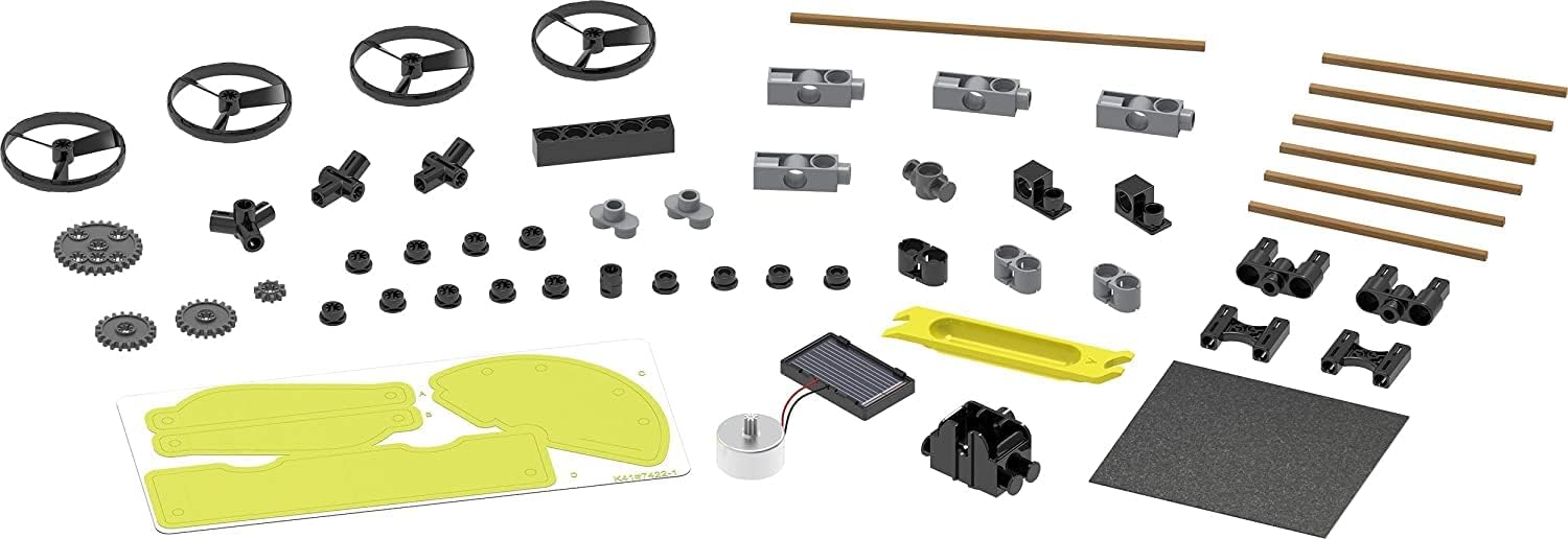 Thames & Kosmos Solar-Powered Rovers, Kids Science Kit, Learning Resources About Solar Power, STEM Toys for Science Experiments, Age 8+